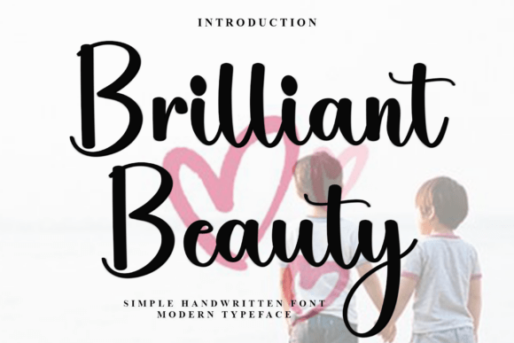 Brilliant Beauty: A Festive Script Font for Crafters and Designers
