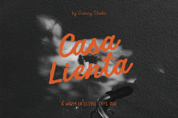 Casa Lienta: A Font for Warm, Lived-In Editorial Design