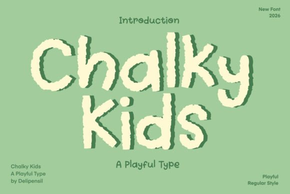 Chalky Kids: A Font That Brings Play to Print