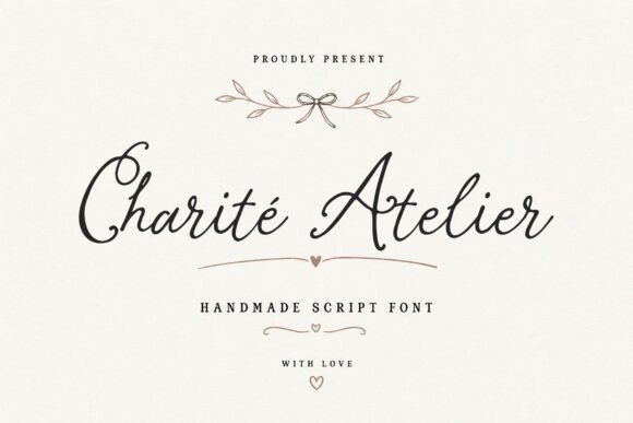 Charite Atelier: A Script Font for Digital Design Magic