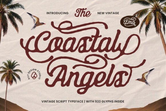 Coastal Angels: A Font for Timeless Branding