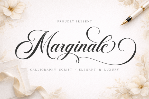 Marginale: A Script Font That Elevates Digital Branding