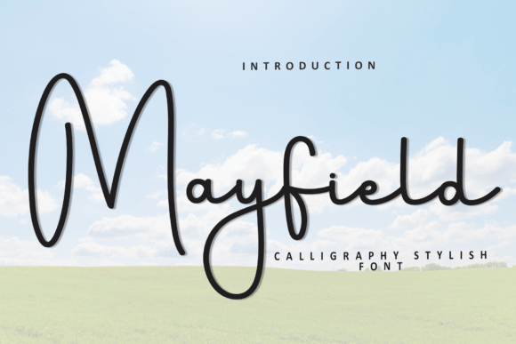 Mayfield: A Script Font That Adds Warmth to Digital Design