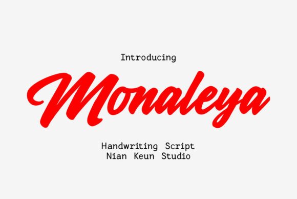 Monaleya: A Font That Adds Personality to Branding