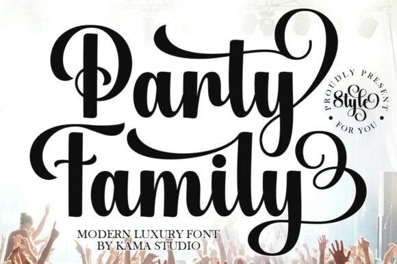 Party Family: A Font for Editorial Elegance