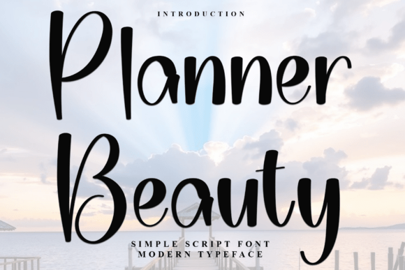 Planner Beauty: A Font That Adds Elegance to Digital Design