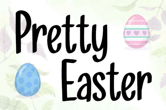Pretty Easter Font: A Delightful Choice for Editorial Design