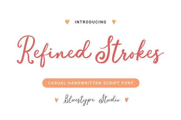 Refined Strokes: The Font That Elevates Your Brand