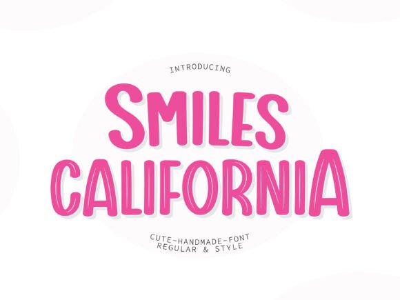 Smiles California: A Font That Brings Warmth to Your Editorial Design