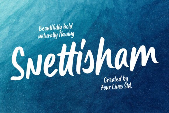 Snettisham: A Bold Script for Campaign Creativity