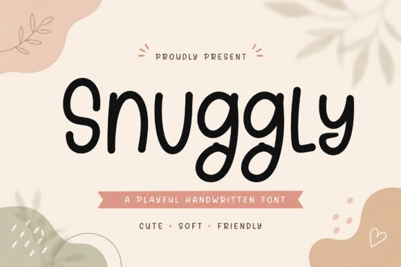 Snuggly: The Perfect Font for Handmade Craft Projects