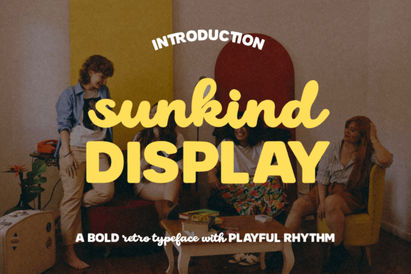 Sunkind Display: A Typeface for Bold Digital Expression
