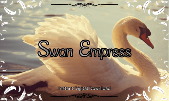 Swan Empress Font: A Graceful Script for Handmade Creators