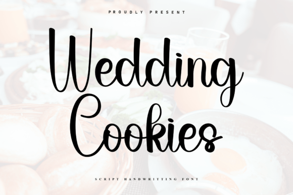 Wedding Cookies: A Delicate Script for Editorial Elegance
